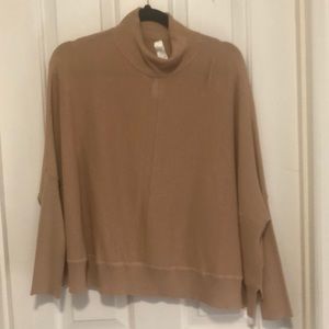 Pink cropped sweater